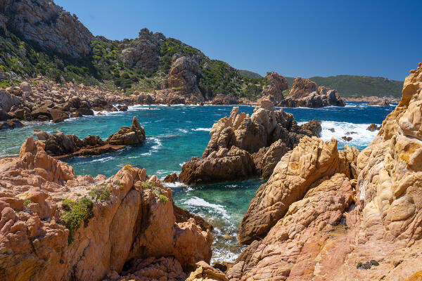Li Cossi Beach, Costa Paradiso, Olbia Tempio province, sardinia, italy, europe.