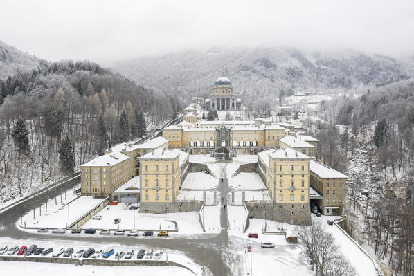 The Sanctuary of Oropa (Biella, Biella province, Piedmont, Italy, Europe)