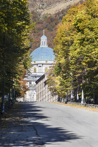 The Marian Sanctuary of Oropa (Biella, Biella province, Piedmont, Italy, Europe)