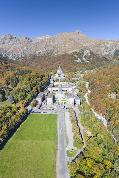 The Marian Sanctuary of Oropa (Biella, Biella province, Piedmont, Italy, Europe)