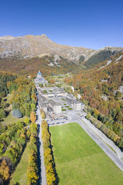 The Marian Sanctuary of Oropa (Biella, Biella province, Piedmont, Italy, Europe)