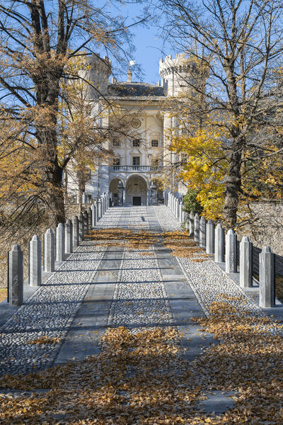 The Castle of Aymavilles (Aymavilles, Aosta province, Aosta Valley, Italy, Europe)