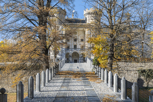 The Castle of Aymavilles (Aymavilles, Aosta province, Aosta Valley, Italy, Europe)