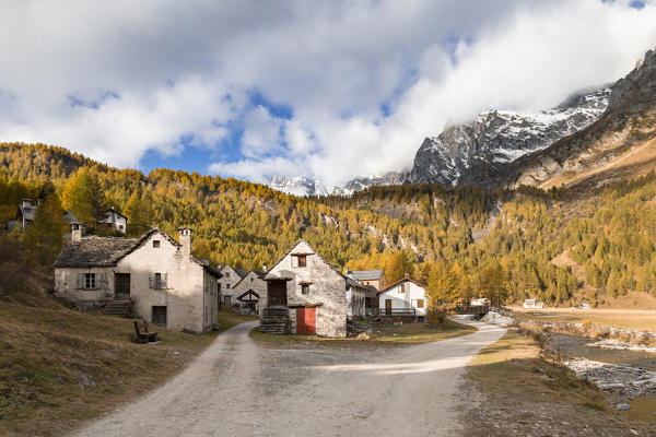 Alpe Devero (Alpe Veglia and Alpe Devero Natural Park, Baceno, Verbano Cusio Ossola province, Piedmont, Italy, Europe)