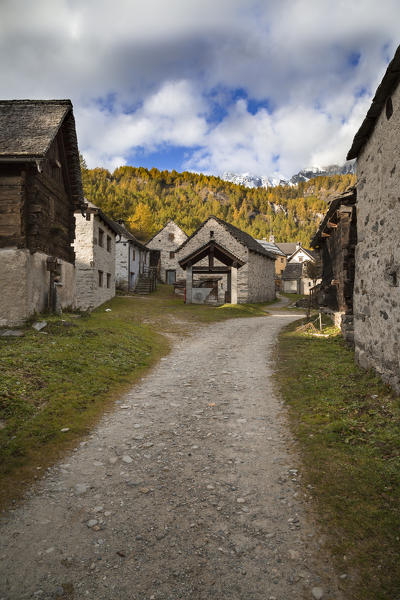 Alpe Devero (Alpe Veglia and Alpe Devero Natural Park, Baceno, Verbano Cusio Ossola province, Piedmont, Italy, Europe)