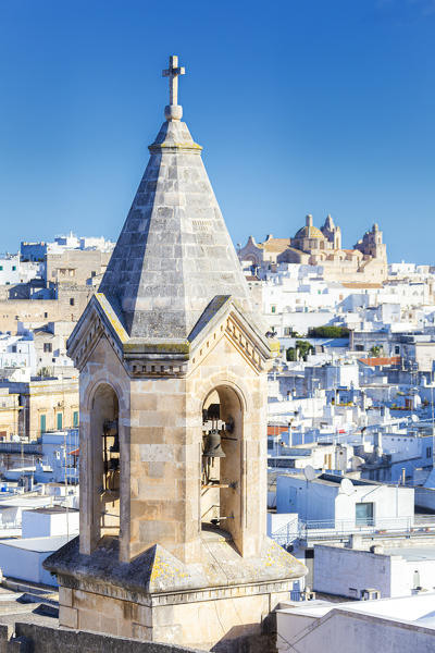 The white village of Ostuni called 