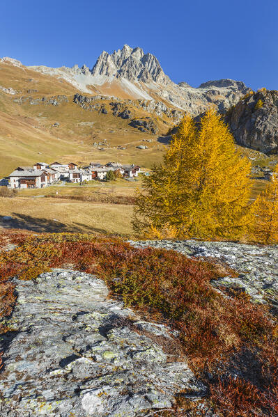 Engadine, lake Sils, Canton of Graubunden, Maloja district, Switzerland, Europe