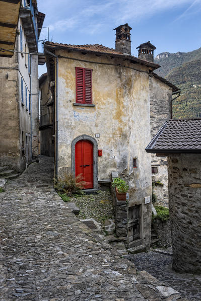 Village of Careno, lake Como, Como province, Lombardy, Italy, Europe