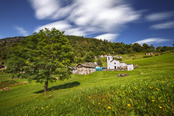 Daloo, San Giacomo Filippo, Sondrio province, Chiavenna valley, Lombardy, Italy, Europe