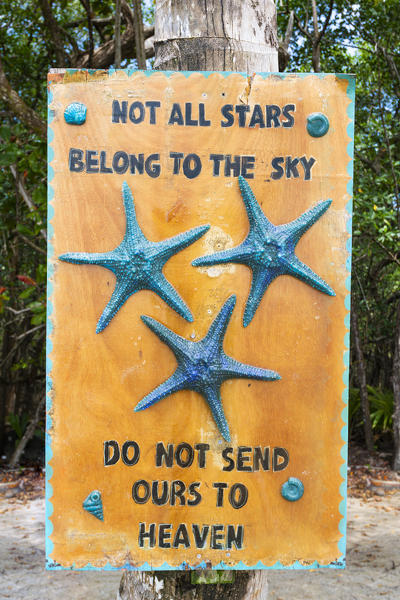 Playa Estrella (Starfish beach), Colon island, Bocas del Toro province, Panama, Central America