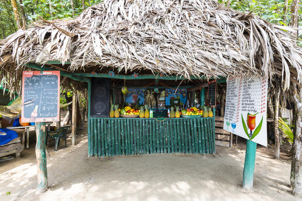 Playa Estrella (Starfish beach), Colon island, Bocas del Toro province, Panama, Central America