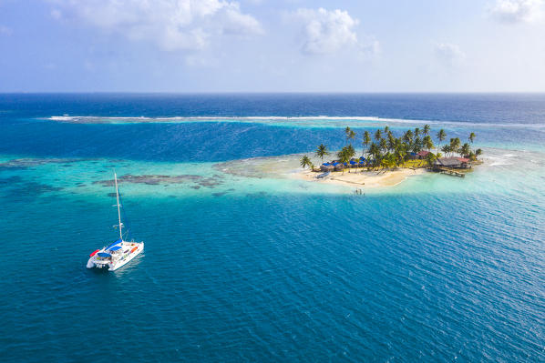 Kuanidup island, San Blas islands, Comarca Guna Yala, Panama, Central America 