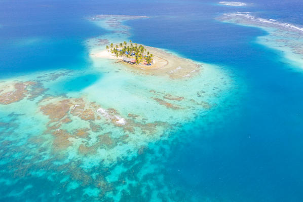 Kuanidup island, San Blas islands, Comarca Guna Yala, Panama, Central America 