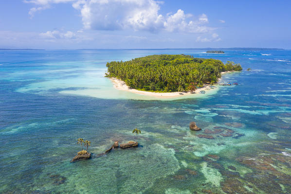 Zapatilla island, Bastimentos, Bocas Del Toro, Panama, Central America