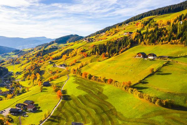 St. Magdalena, Funes Valley, Bolzano, South Tyrol, Trentino Alto Adige, Italy.