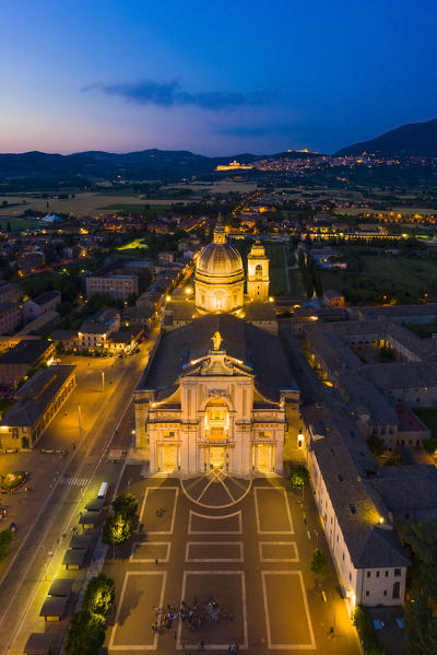 The Basilica of St. Mary of the Angels, Assisi, Perugia district, Umbria, Europe