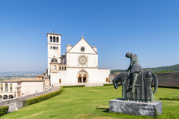 The Basilica of St. Francis, Assisi, Perugia district, Umbria, Italy, Europe