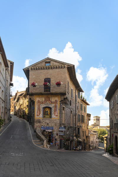 Assisi old town, Perugia district, Umbria, Italy, Europe