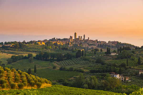 San Gimignano, Siena province, Tuscany, Italy, Europe