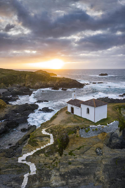 Ermita da Vire do Porto, Valdovino, La Coruna, Galicia, Spain