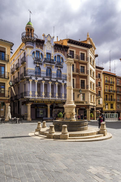 Plaza del Torico, Teruel, Aragon, Spain, Europe