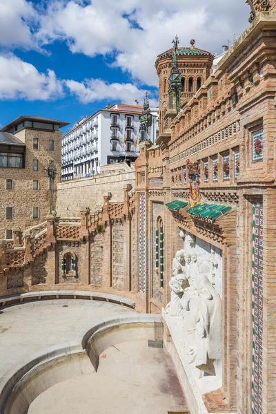 Ovalo Stairway, Teruel, Aragon, Spain, Europe