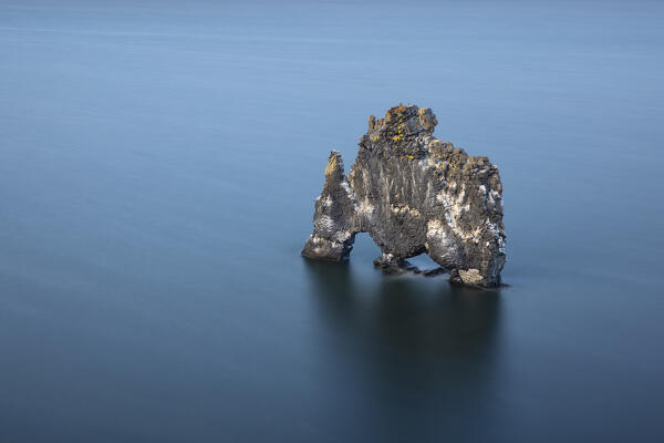 the iconic balsatic rocks of Hvitesrkur, captured during a summer day, Nordulrand, Iceland, Europe