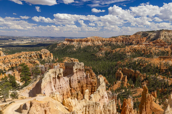 A beautiful summer day at Bryce Canyon National Park, Utah, United States of America