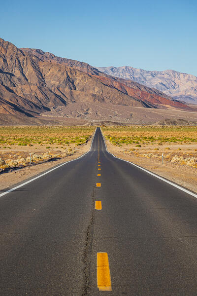 the scenics road along the Death Valley National Park, California, United States of America
