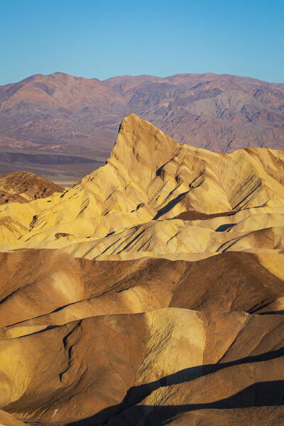 a beautiful sunrise at Zabriskie Point, Death Valley National Park, California, United States of America