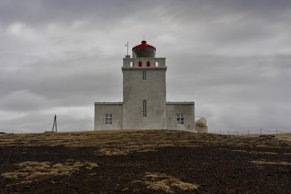 Dyrholaey lighthouse, Vik ì Myrdal, Sudurland, south Iceland, Iceland, Europe.