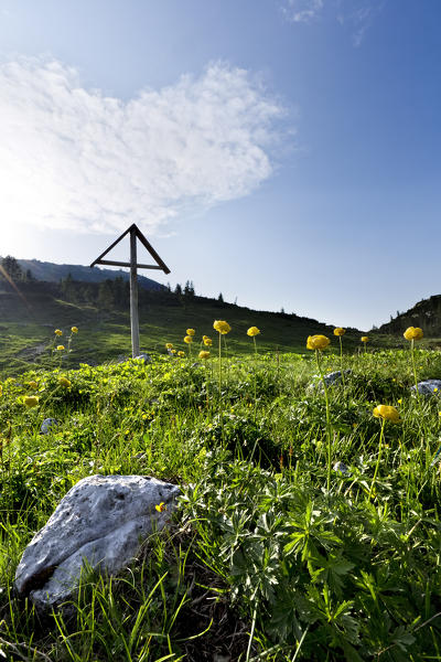 Cross at the Agnelizza valley (or 