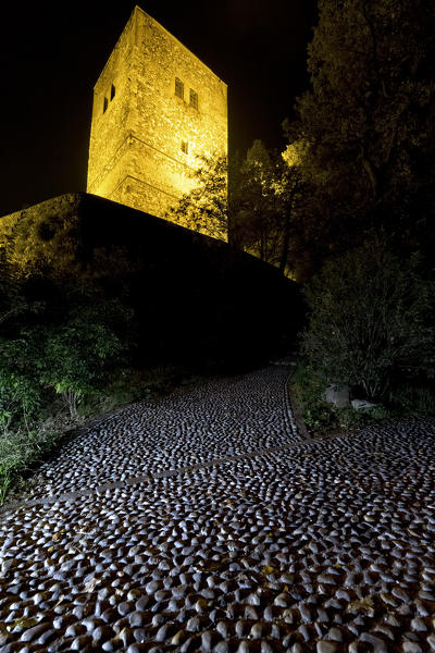 The Rocca of Solferino, also known as Spy of Italy, is a historic building and symbol of the Italian Risorgimento. Solferino, Mantova province, Lombardy, Italy, Europe.