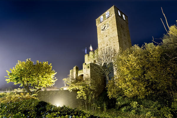 The Scaliger Castle of Castellaro Lagusello. This ancient village is part of the association 