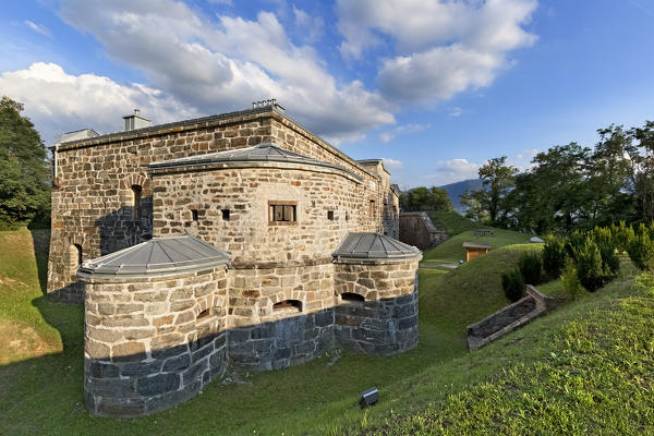 Fort Colle delle Benne. Levico Terme, Trento province, Trentino Alto-Adige, Italy, Europe.