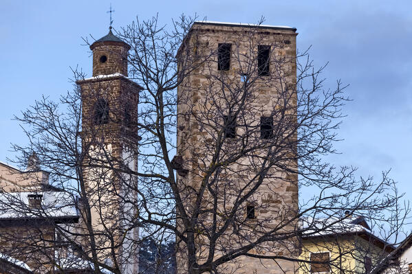 The tower of Giovo Castle (or 