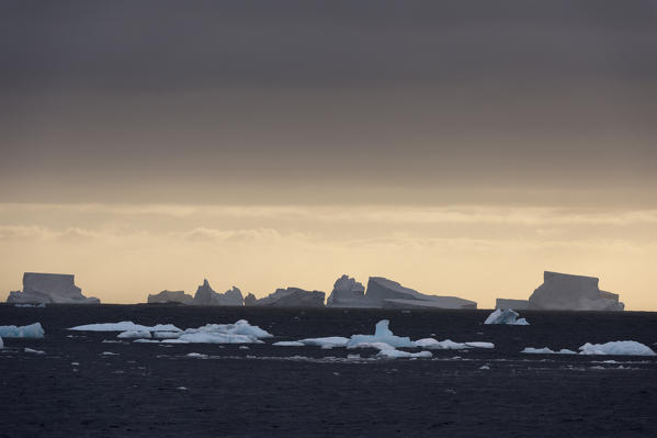 Icebergs, Lemaire channel, Antarctica.
