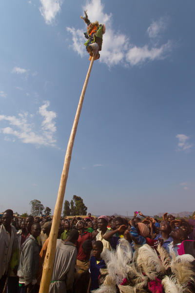 Africa,Malawi,Lilongwe district.
Traditional masks of Malawi