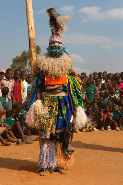 Africa,Malawi,Lilongwe district.
Traditional masks of Malawi