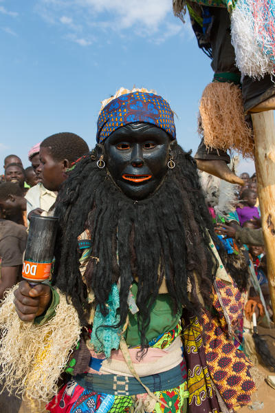 Africa,Malawi,Lilongwe district.
Traditional masks of Malawi