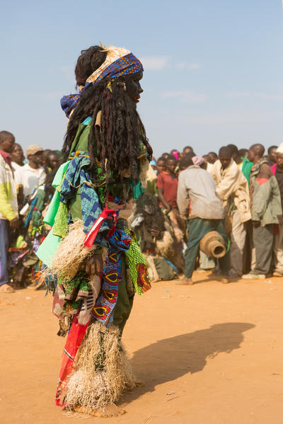 Africa,Malawi,Lilongwe district.
Traditional masks of Malawi