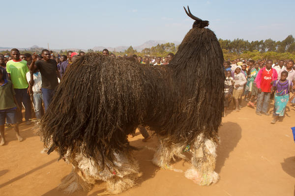 Africa,Malawi,Lilongwe district.
Traditional masks of Malawi