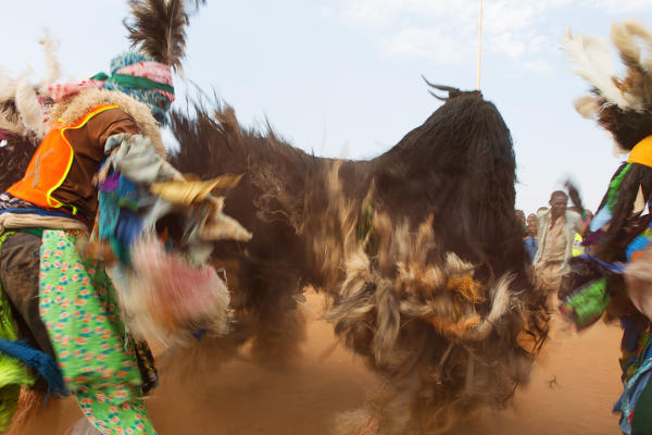 Africa,Malawi,Lilongwe district.
Traditional masks of Malawi