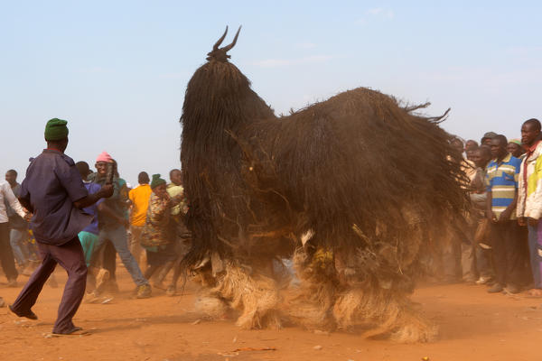 Africa,Malawi,Lilongwe district.
Traditional masks of Malawi