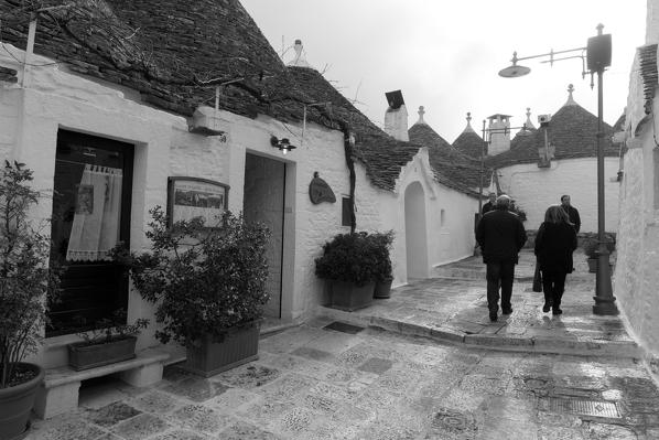 Europe,Italy,Puglia,Bari district.
Alberobello