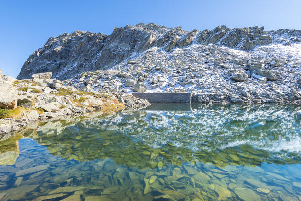 Lac Cornouy, Vallon de la Mandaz, Valle di Champorcher, Aosta Valley, Italian alps, Italy