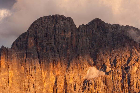 Civetta at sunset