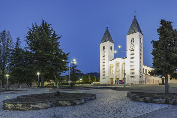 Europe, Balkans, Bosnia and Herzegovina,  Saint James Parish Church in Medjugorje