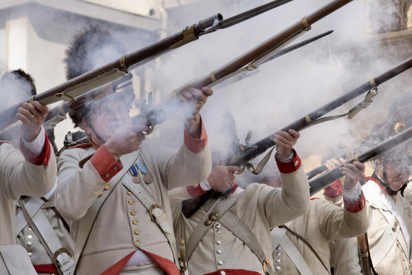 Cherasco,Cuneo,Langhe,Piedmont,Italy. Cherasco historical reenactment