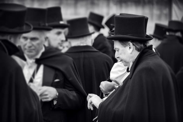 Borgosesia,Vercelli,Piedmont,Italy. Traditional Mercu Scurot 